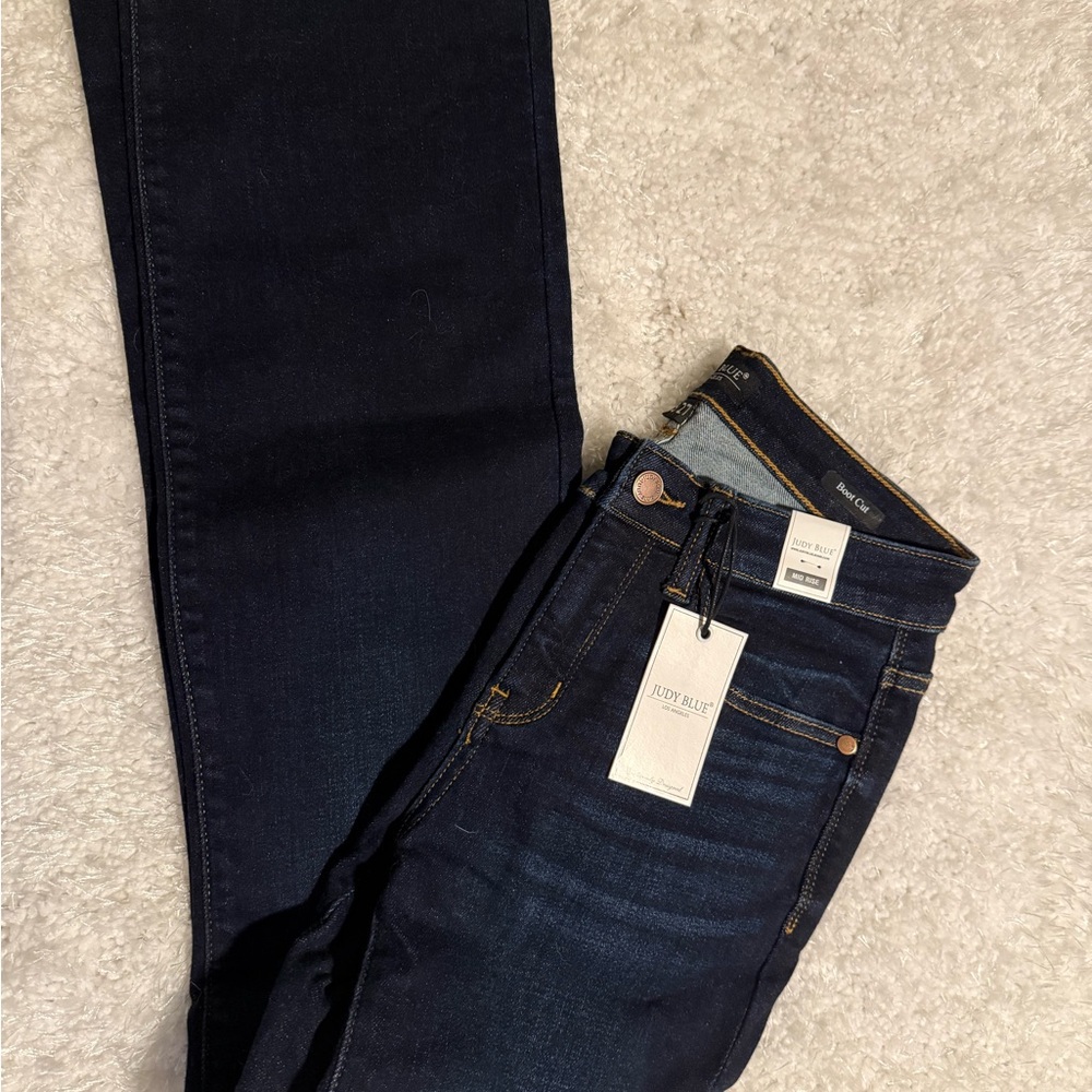 Judy Blue Women's Dark Blue Boot Cut Jeans